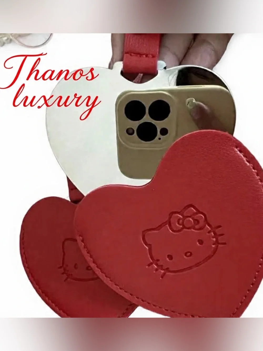 HELLO KITTY WOMENS HEART BAG BUNDLE (MYSTERY DESIGNER PURSE FILL-UP)